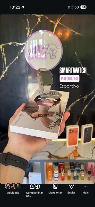 Smartwatch Esportivo