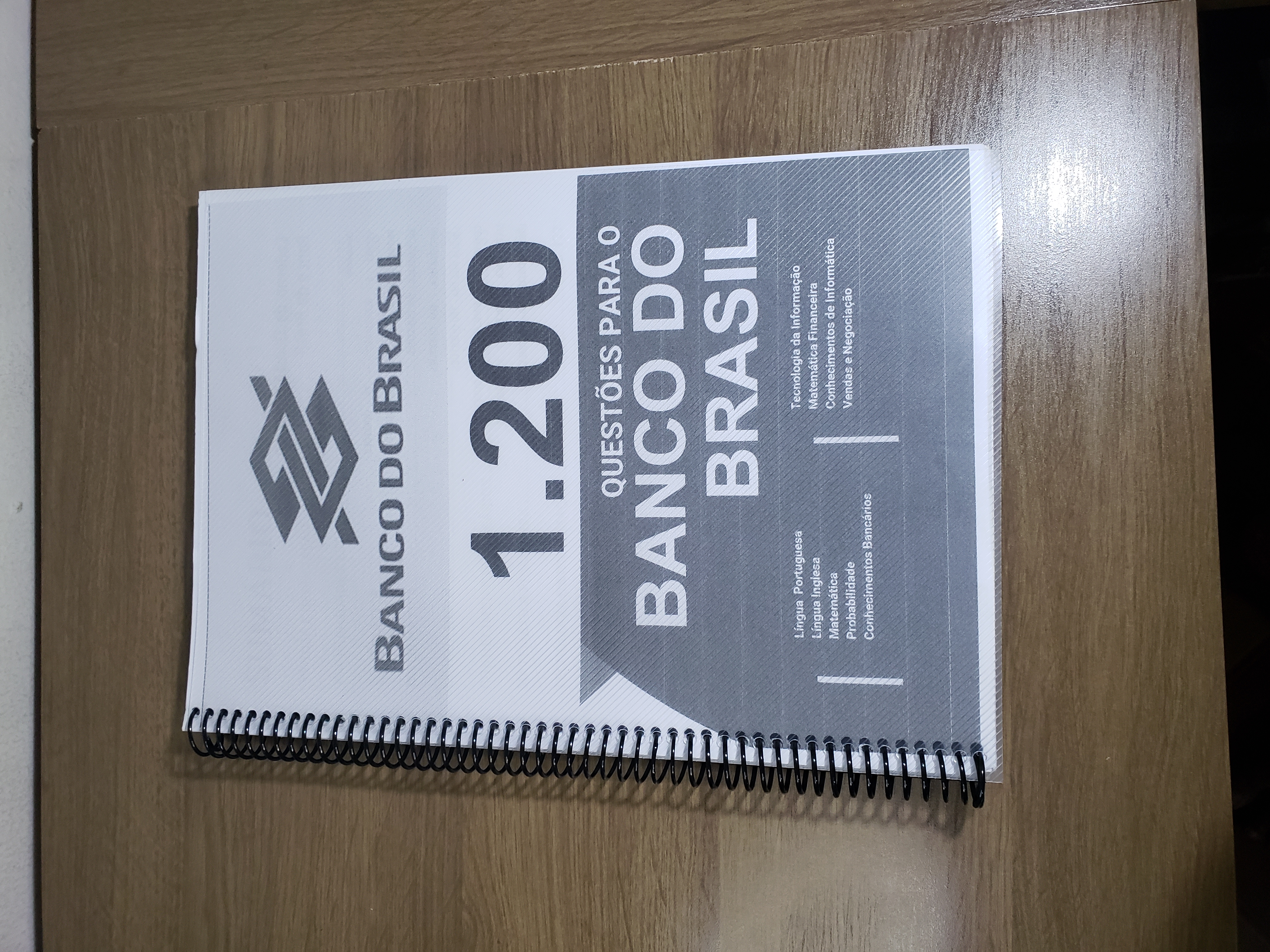 Apostila Preto e Branco, Capa Transparente de 40 á 500 - miniatura