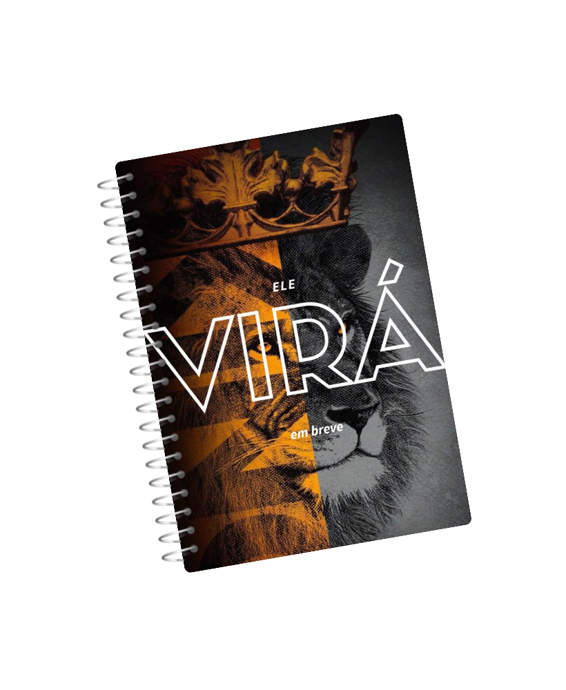Caderno LEÃO DE JUDÁ A5