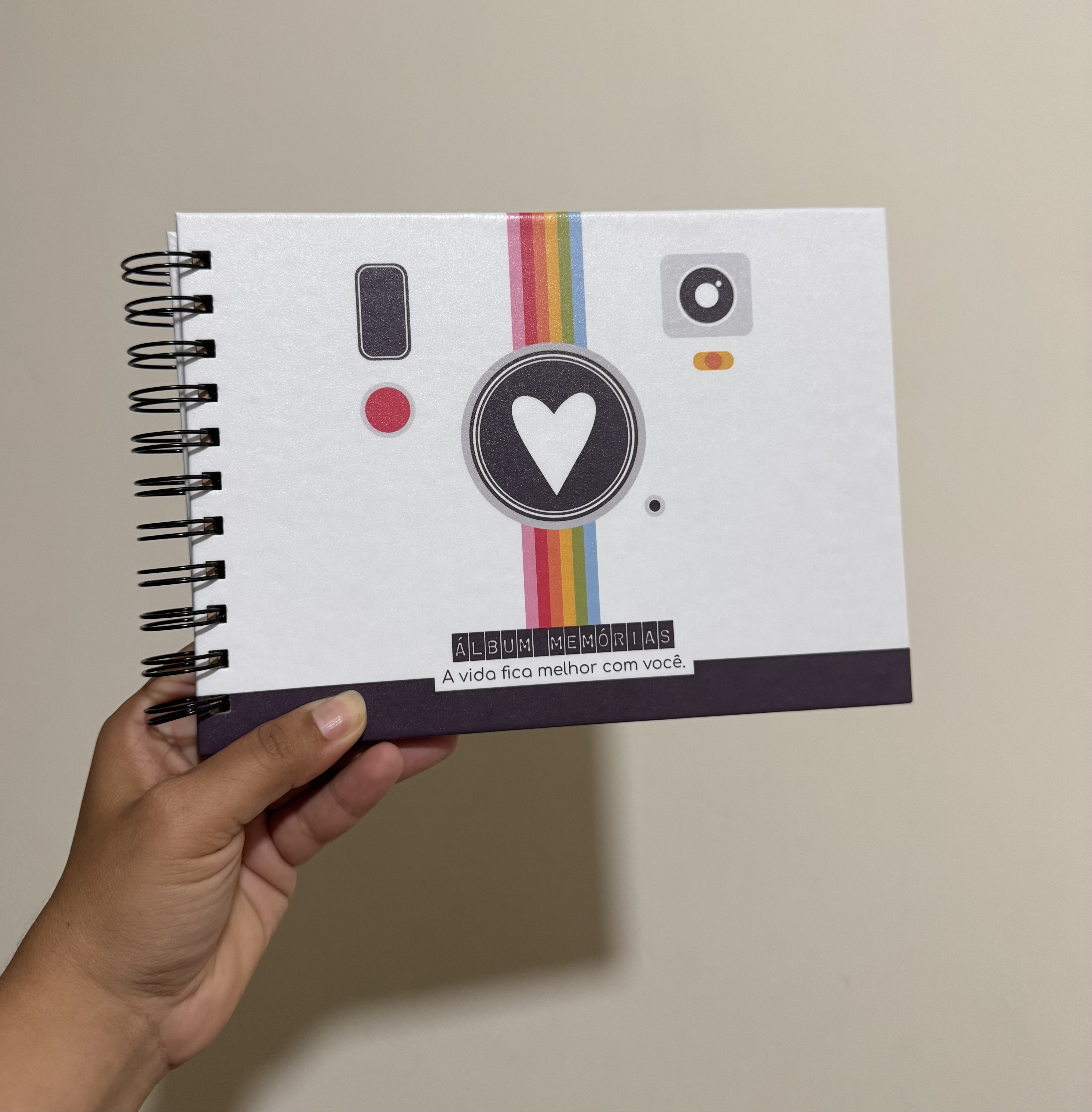 Caderno de Memórias RETRO