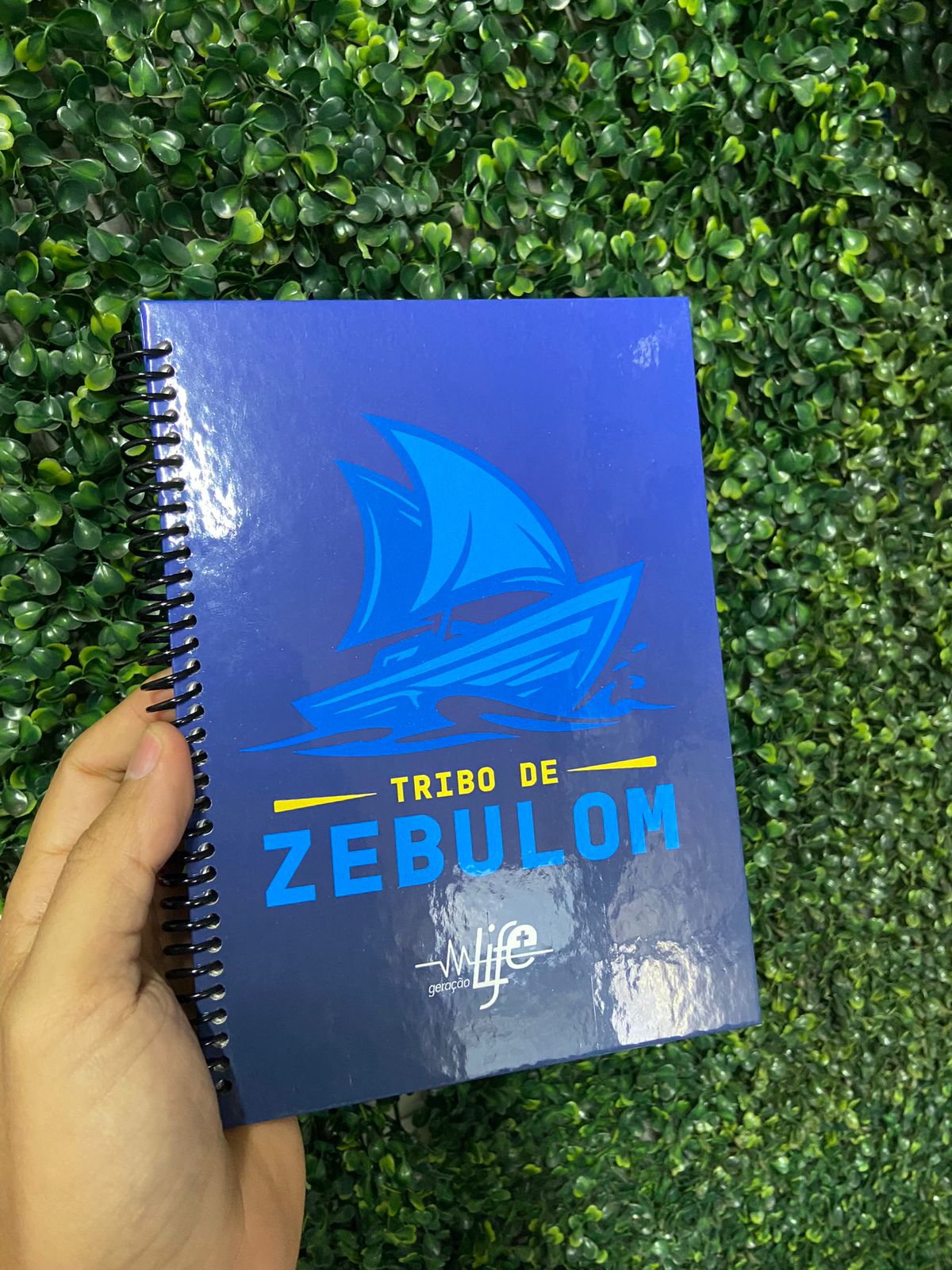 Caderno A5 Capa Dura Miolo Pautado 50f Espiral 14mm