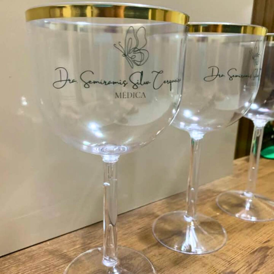 Taça Cristal com borda