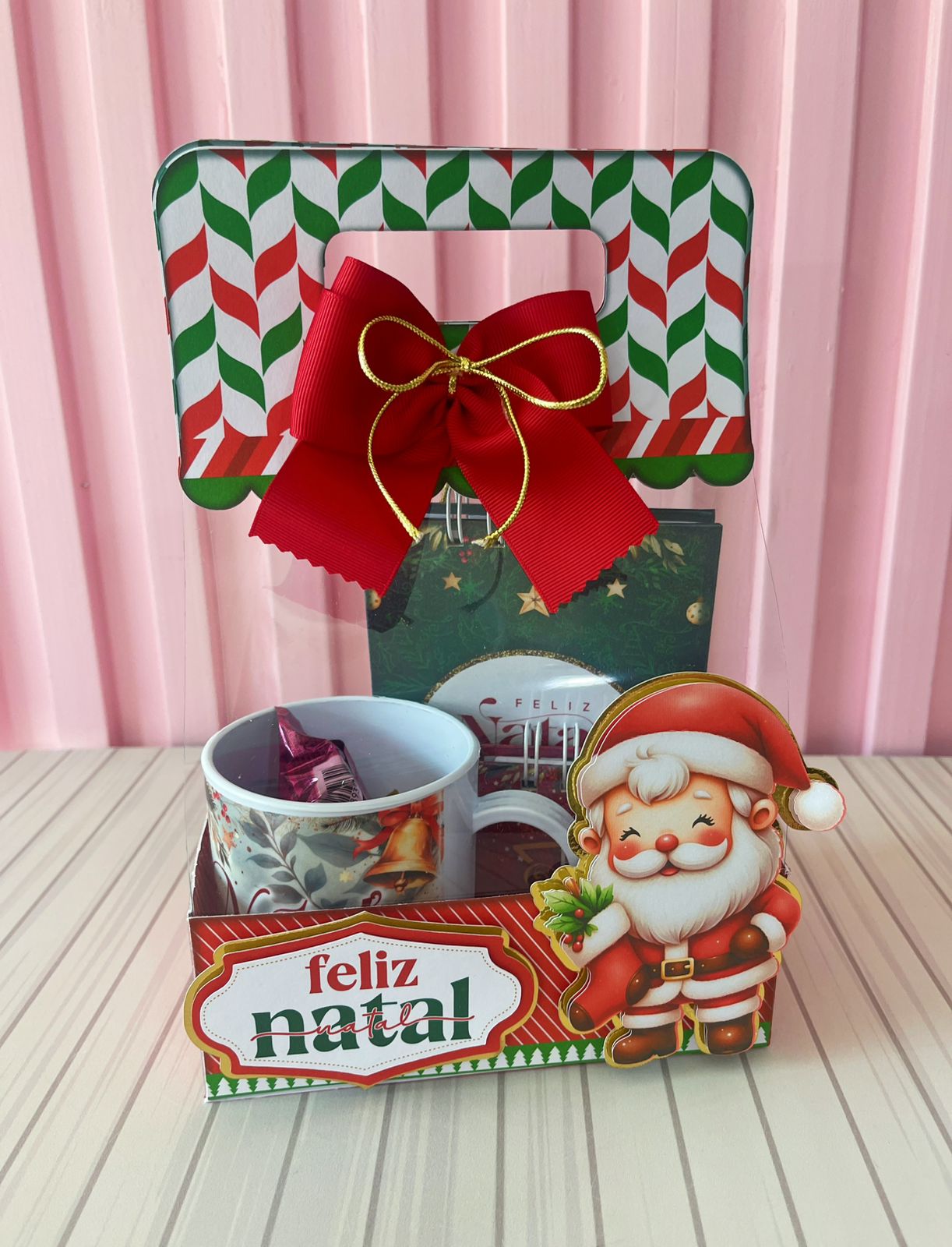 Kit Natalino – Bloco + Caneca + Chocolate