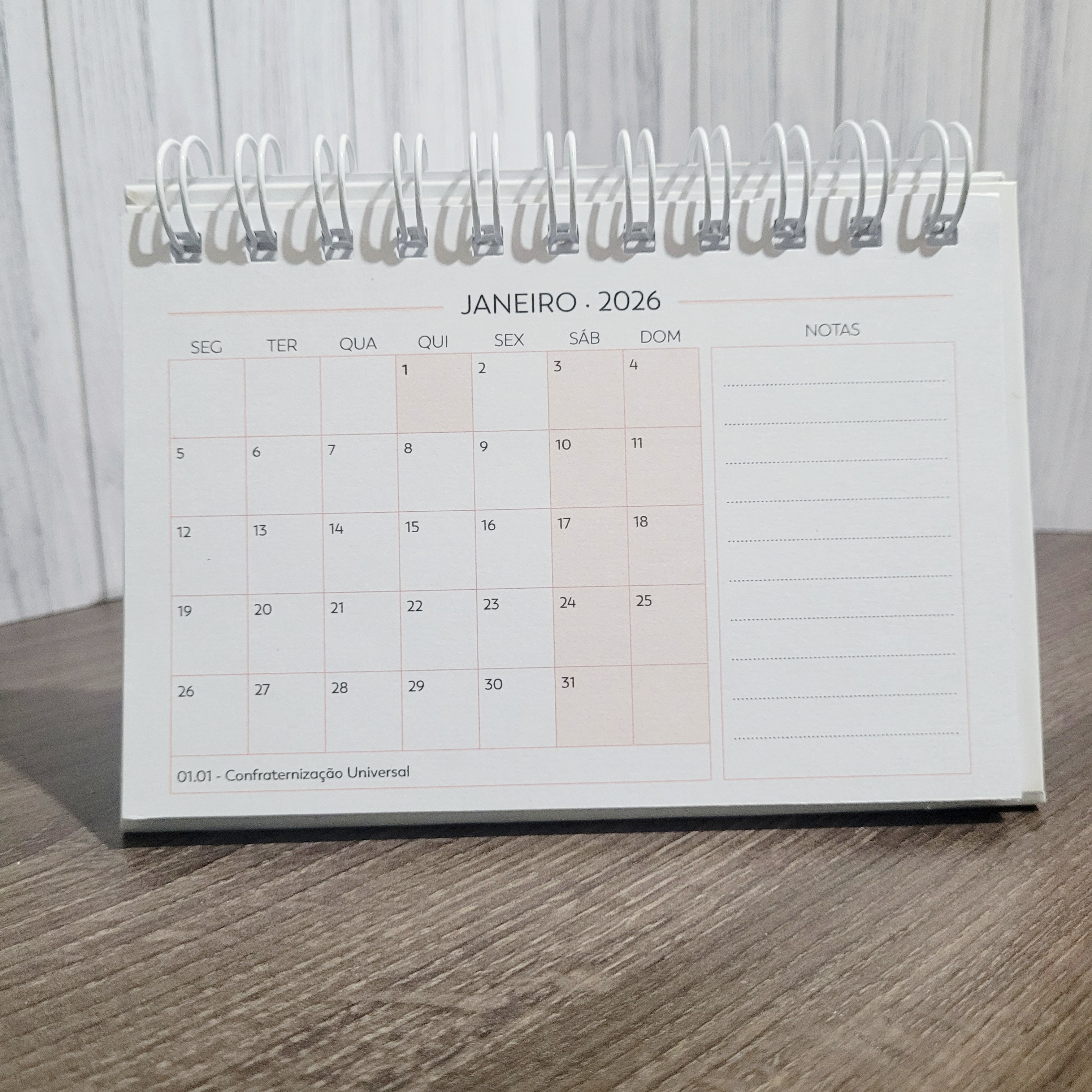 Calendário A6