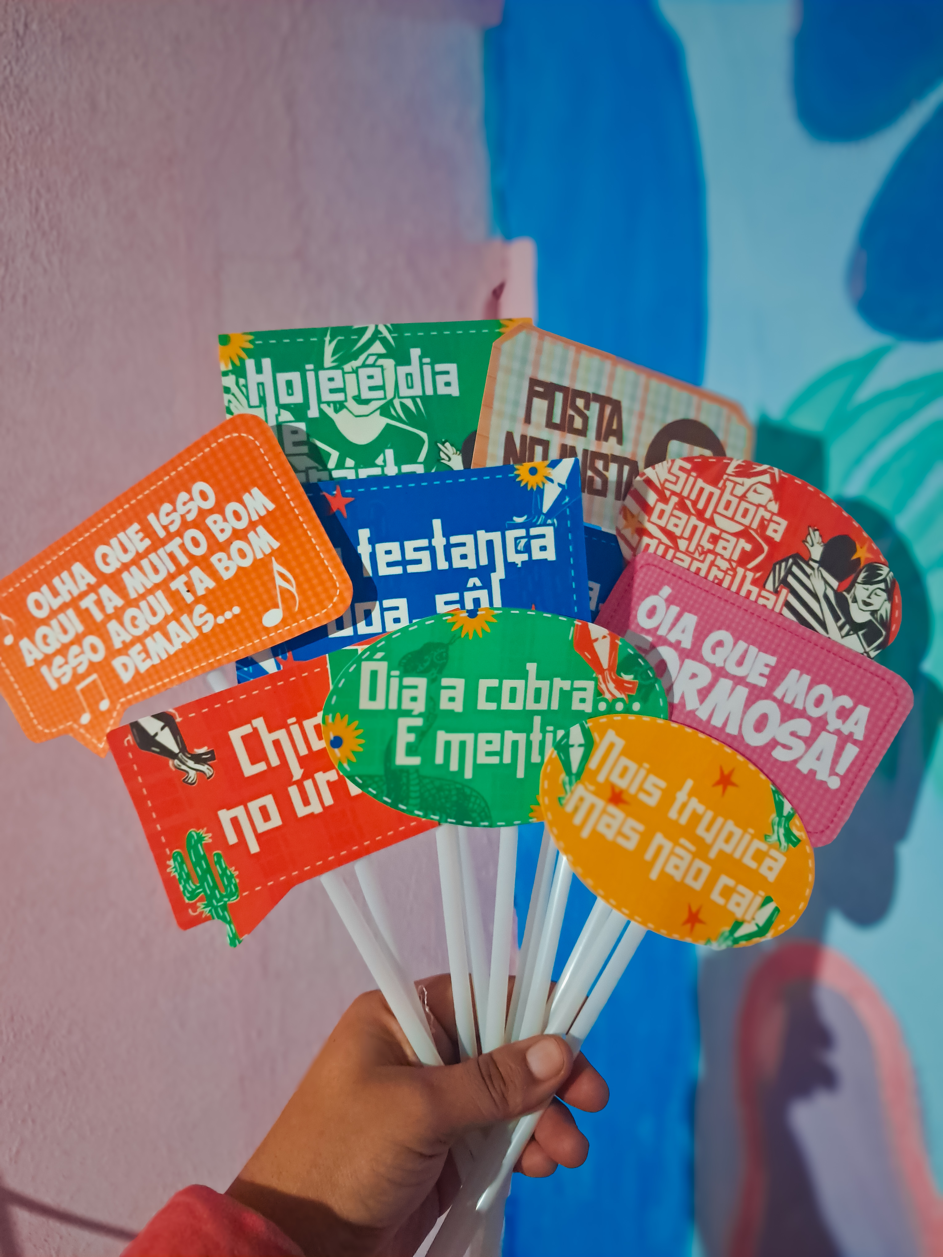Plaquinhas de Festa Personalizadas
