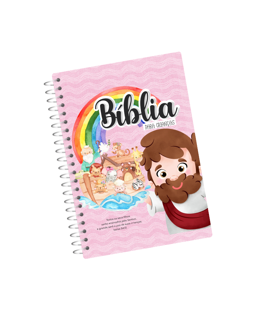 Bíblia Infantil - Menina e Menino