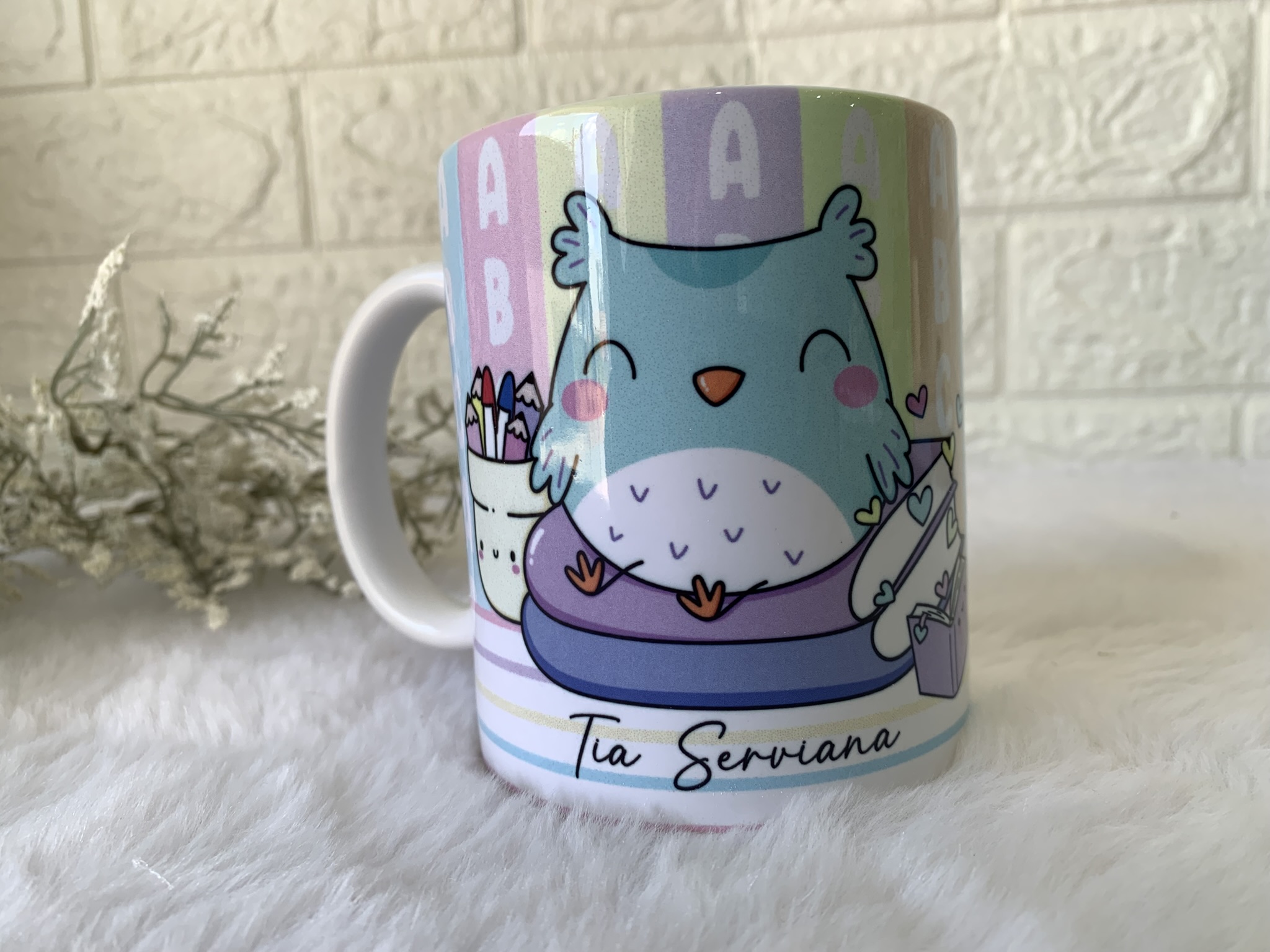 Caneca Porcelana Personalizada 325ml