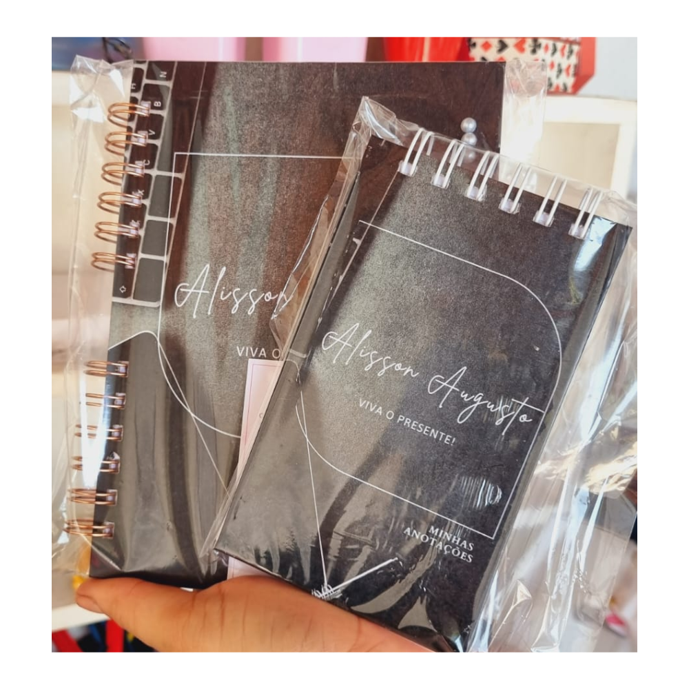 Caderno + Bloco Personalizado