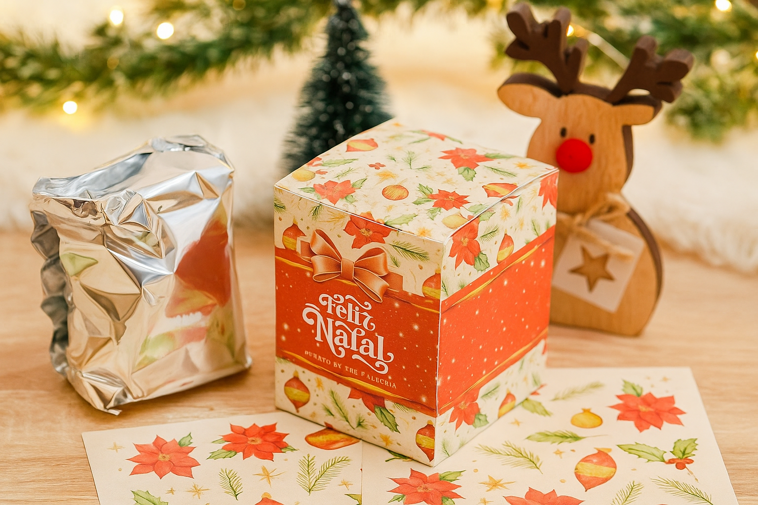 Caixa mini panetone
