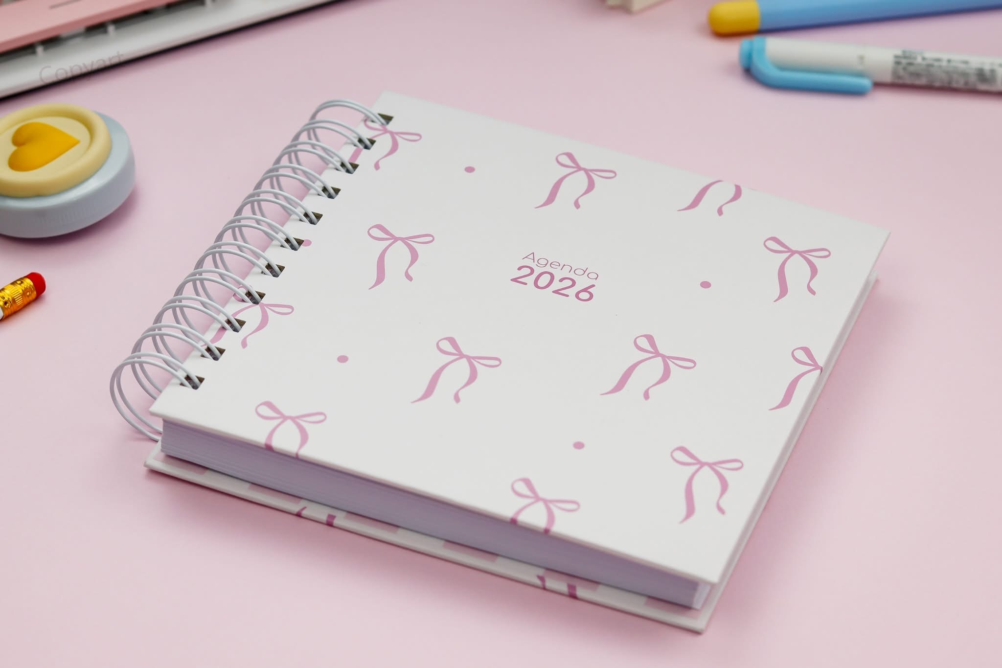Agenda Mini Quadrada Personalizada