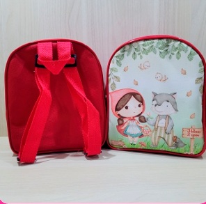 kit 10 unidades mochila P 20X23X10