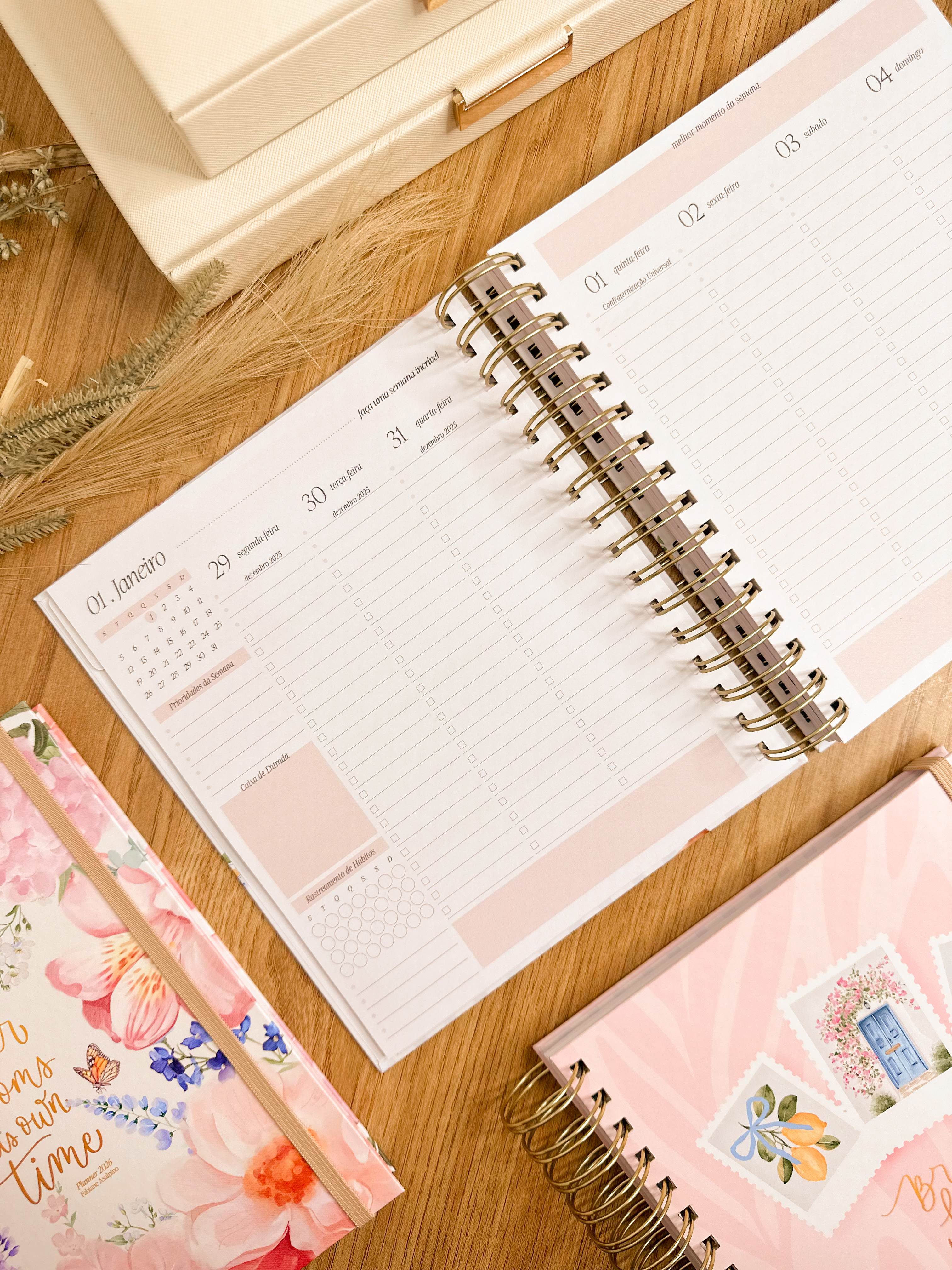 Planner InnerBloom (DATADO E PERMANENTE)