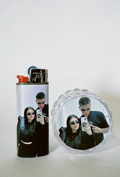 Kit Isqueiro Bic Maxi + Dichavador Personalizado