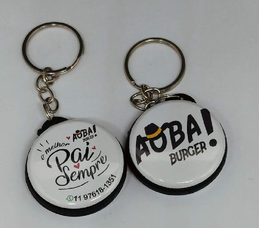 Chaveiro Botton Dupla Face 3,5cm