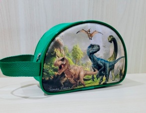 kit 10 unidades Necessaire Meia Lua baby 19x12x7