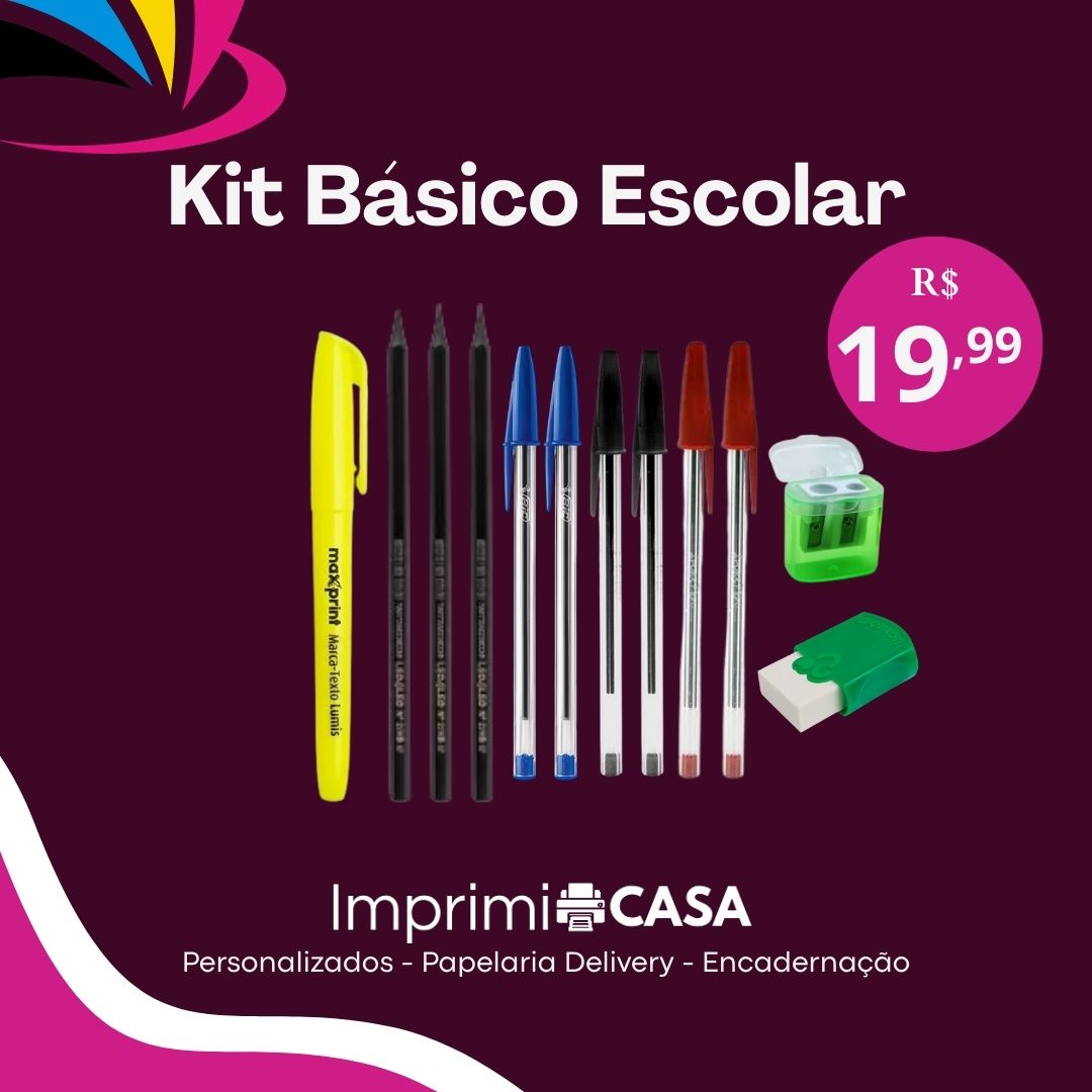 Kit Básico Escolar 