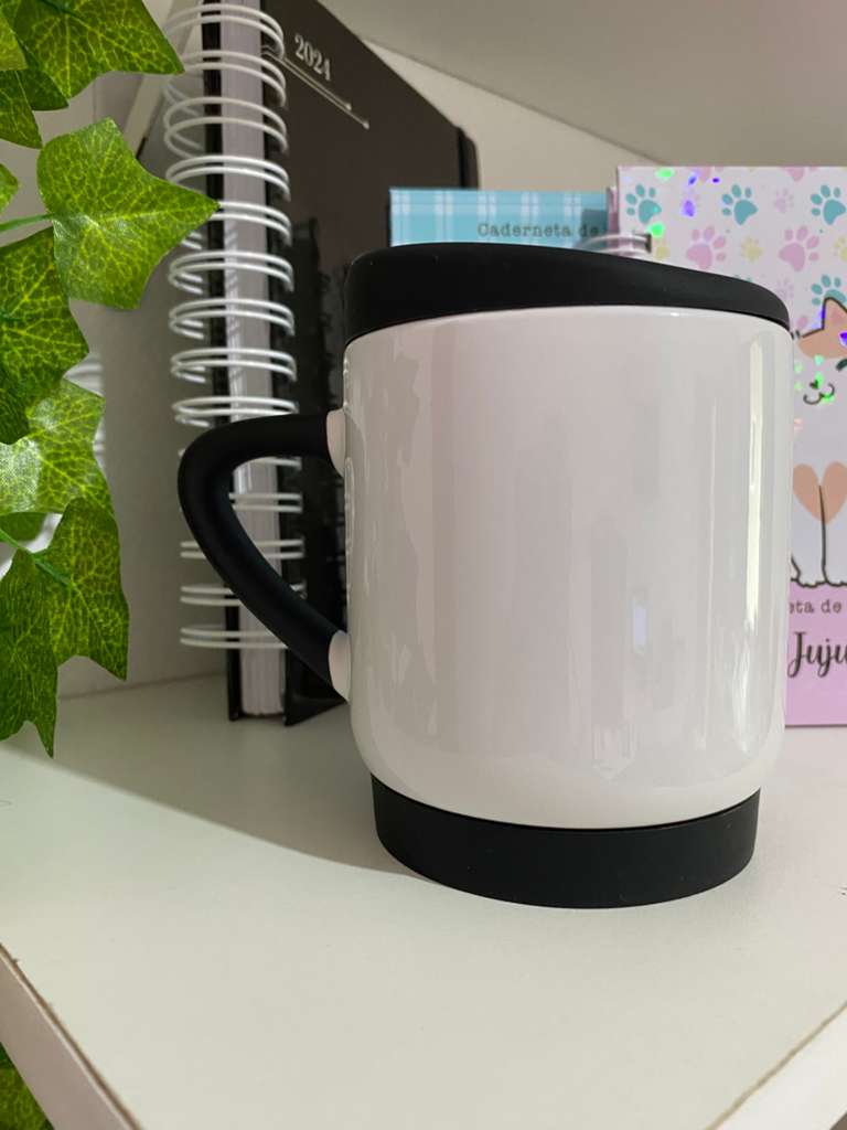 Caneca Tampa e Base de Silicone
