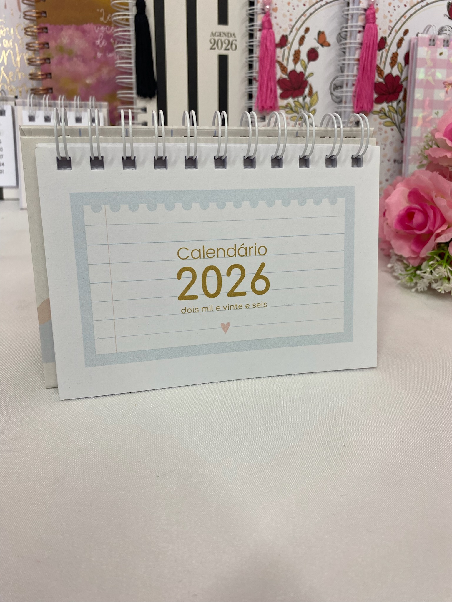Calendário 2026 Personalizado - A6 Horizontal