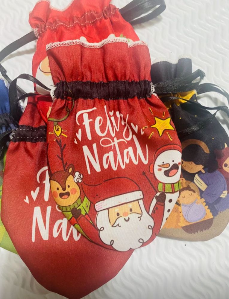 Saquinho personalizado ( mínimo 5 unidades)