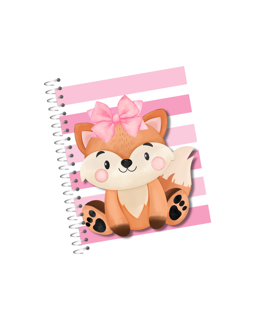 Coleção caderno bichinhos A6
