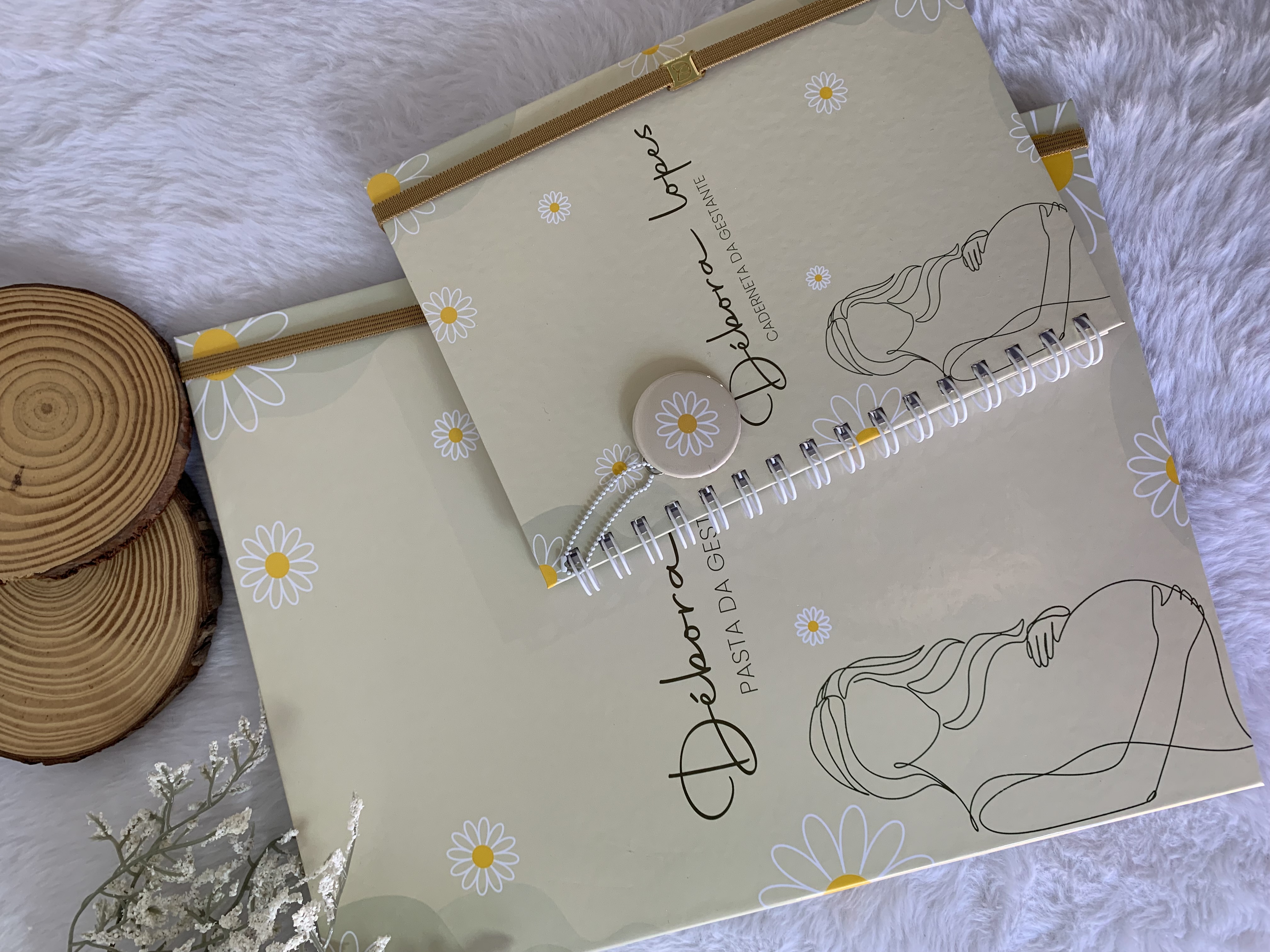 Kit Gestante (Caderneta + Pasta)