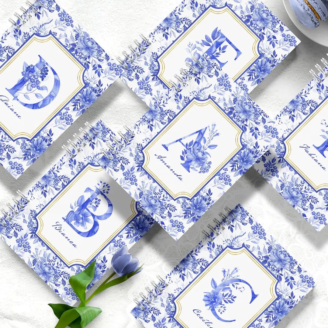 Caderno Coleção Porcelana