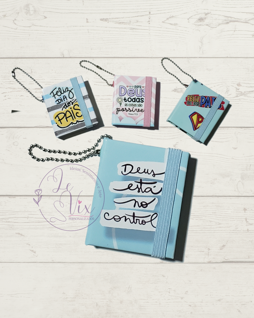 Mini Chaveiro Post-it