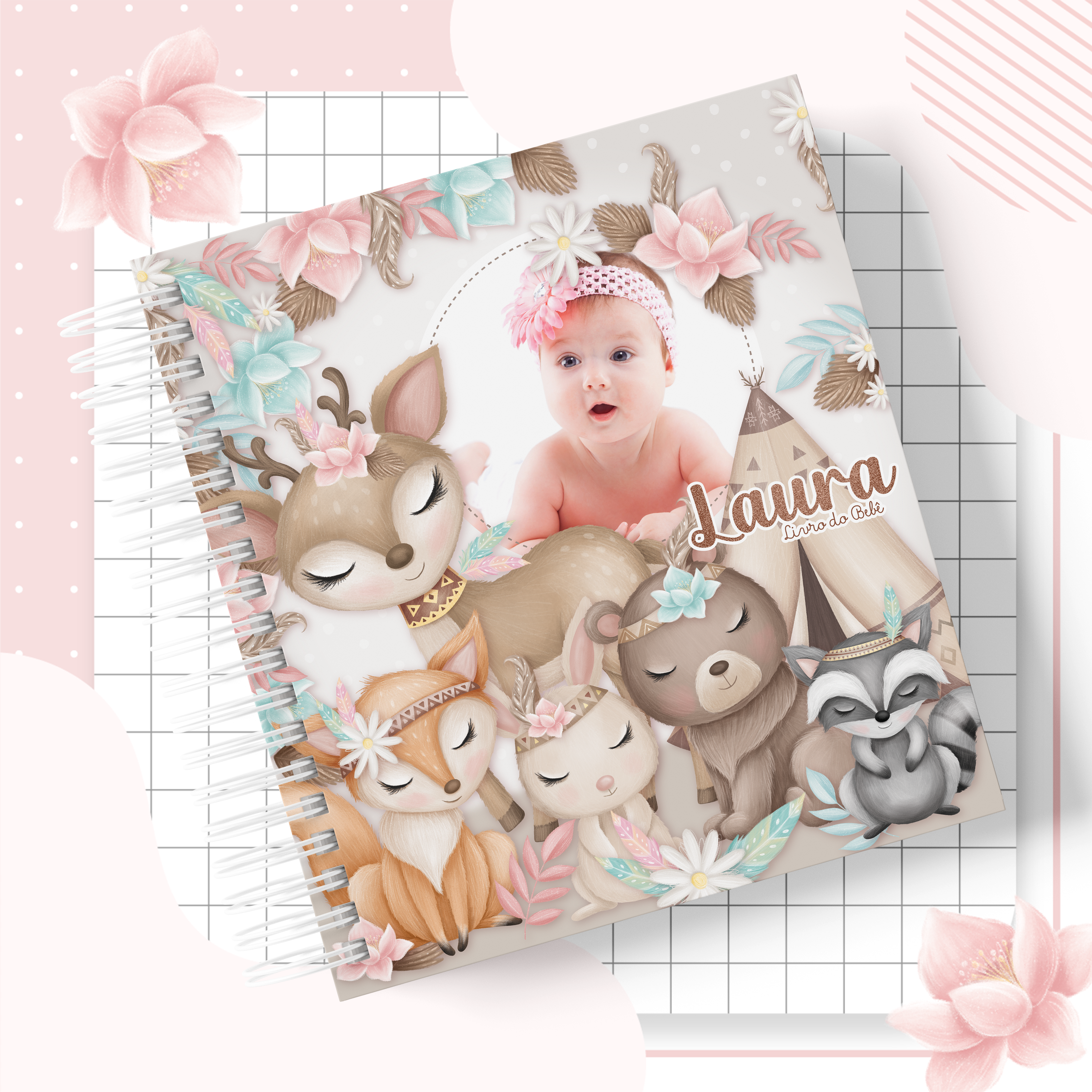Kit do Bebê - Menina Floresta