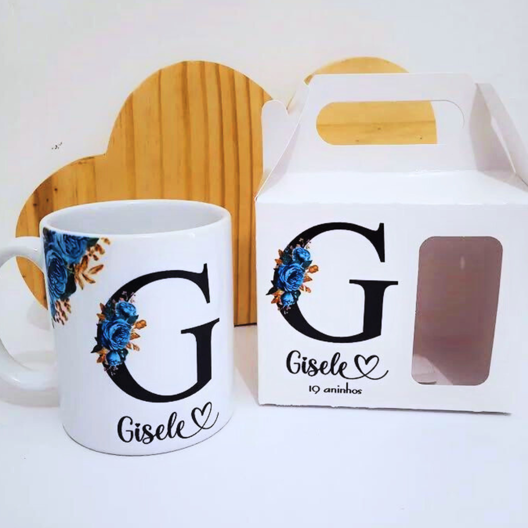 Caneca na caixinha