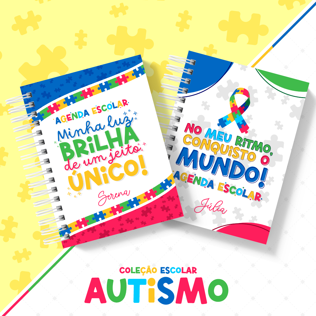 Agenda Escolar Autismo - Coleção Escolar Autismo