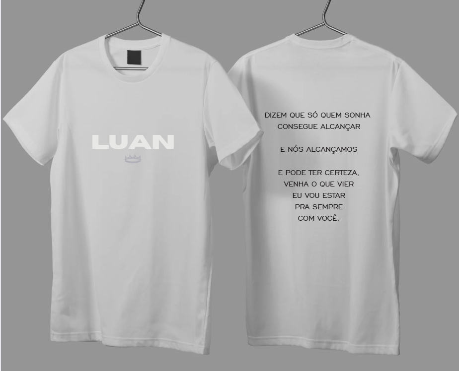 Camiseta PV - Sublimação