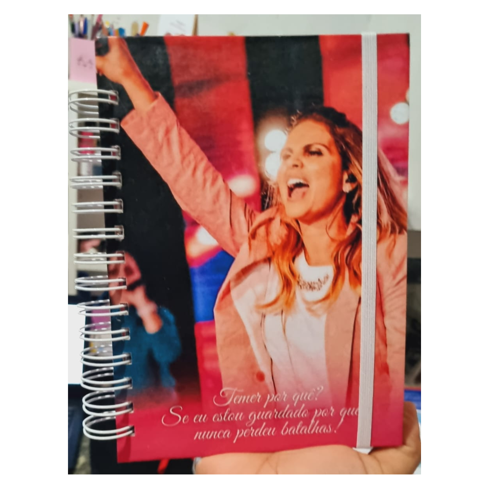 Caderno Minhas Anotações do Culto - CAPA FOTO