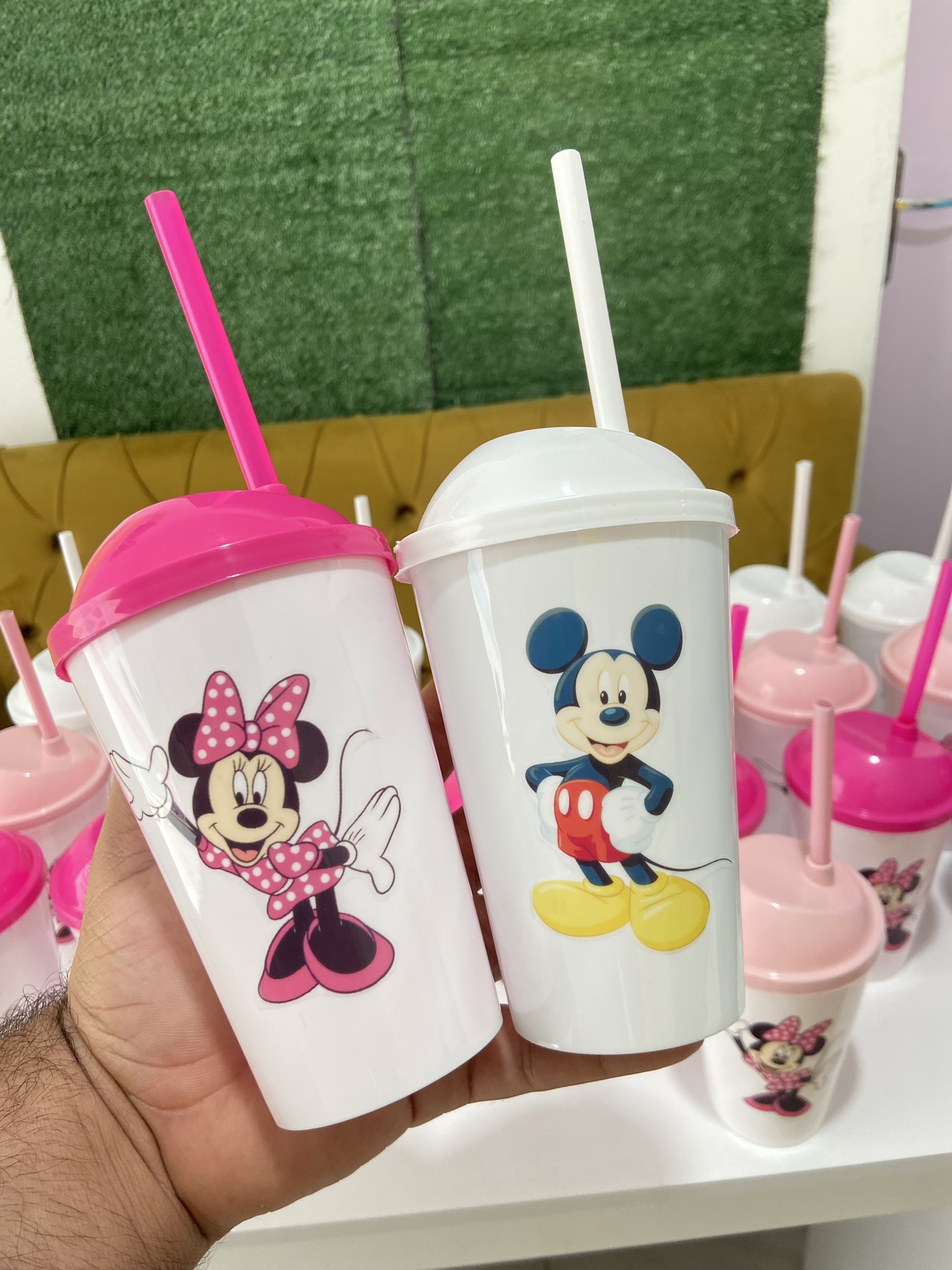 COPO EUPHORIA  COM TAMPA E CANUDO