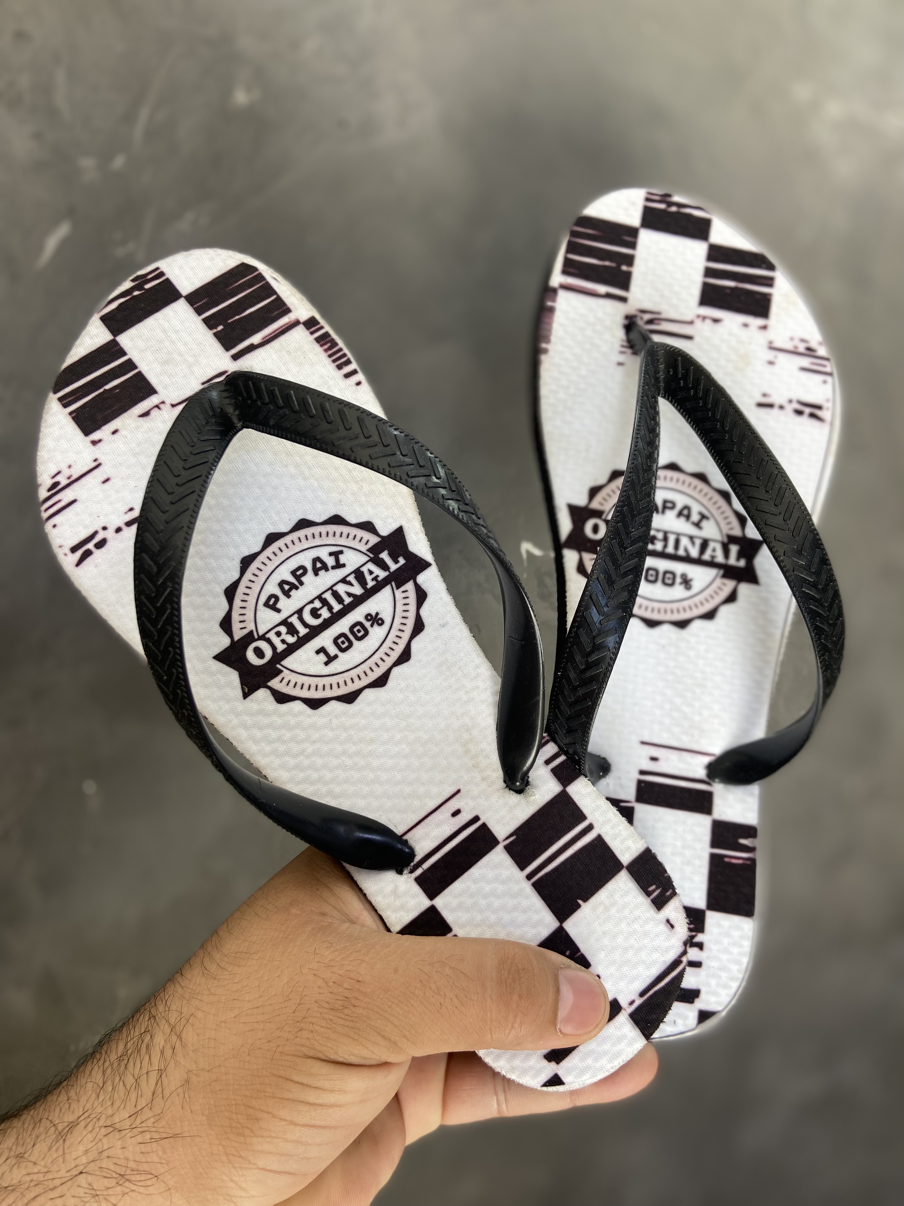 Chinela personalizada 