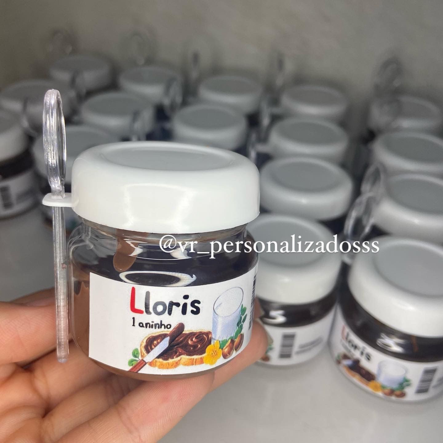 Potinho mini nutella