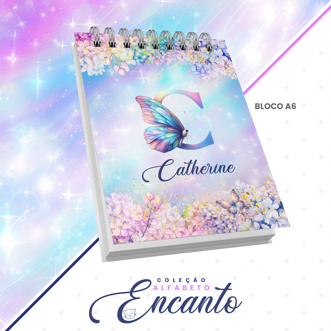 Bloquinho Encanto - Coleção Alfabeto Encanto