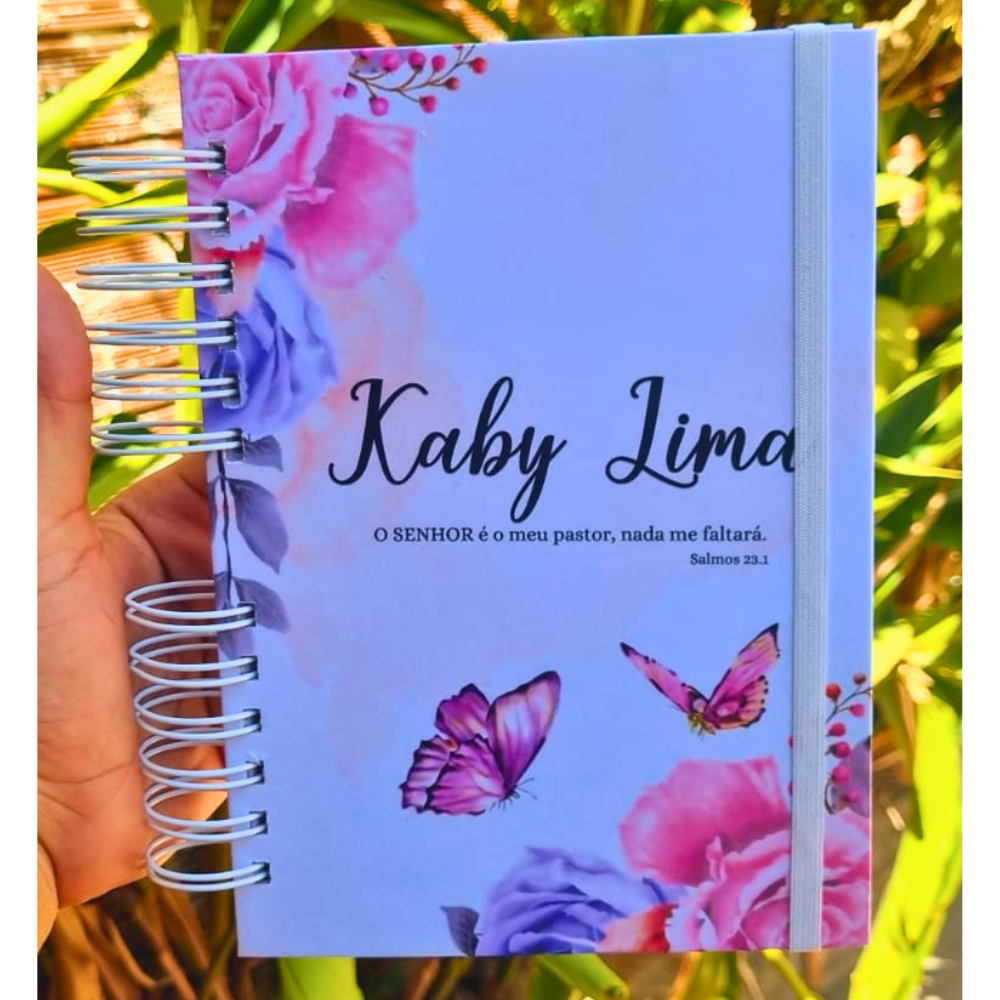 Planner Devocional Diário A5 Personalizado