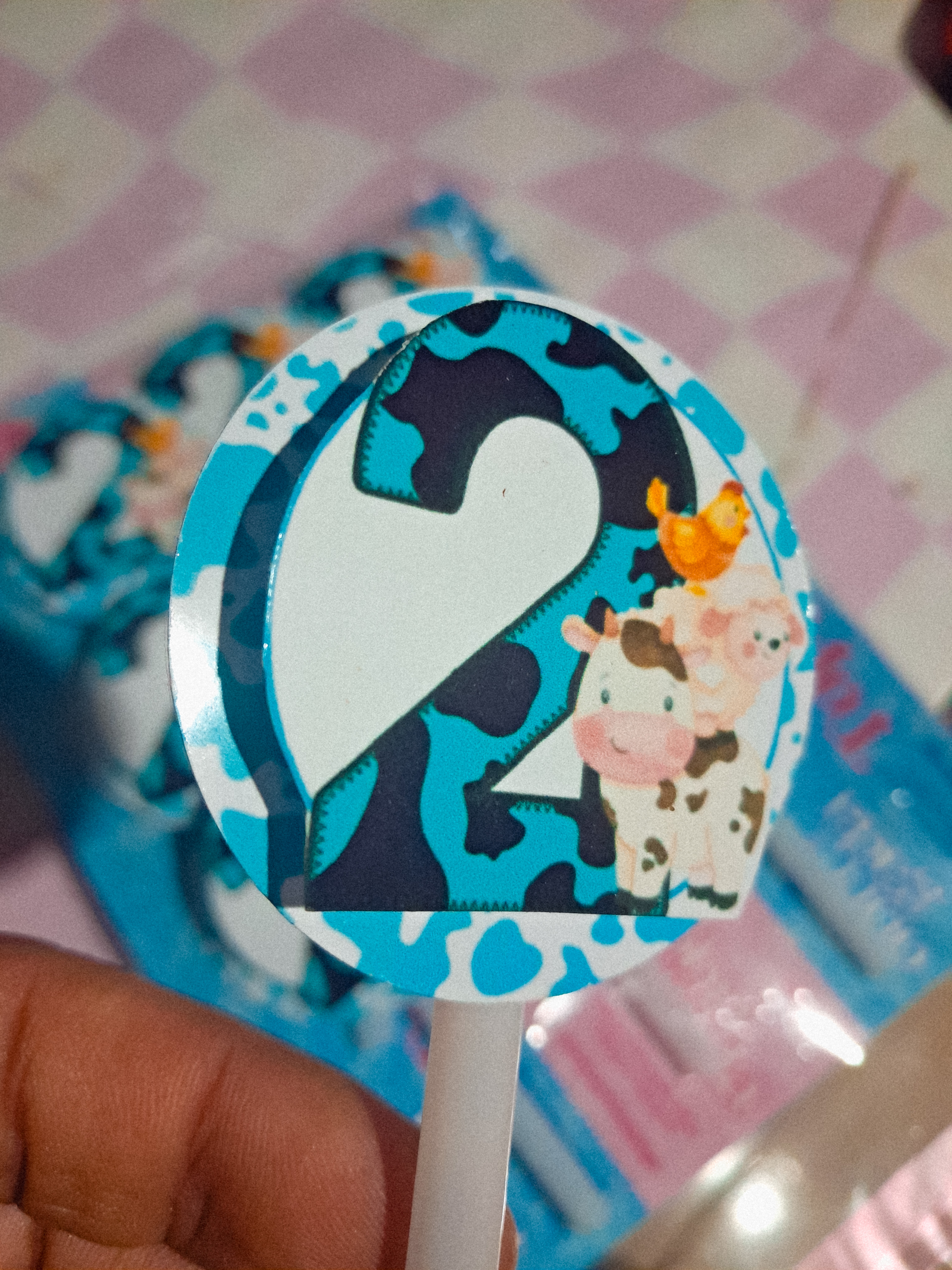 Topper para Doces Personalizado