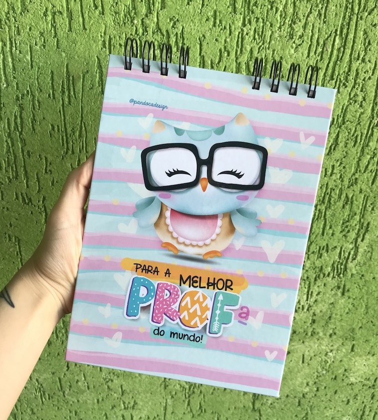 Bloquinho A6  - Dia do Professor