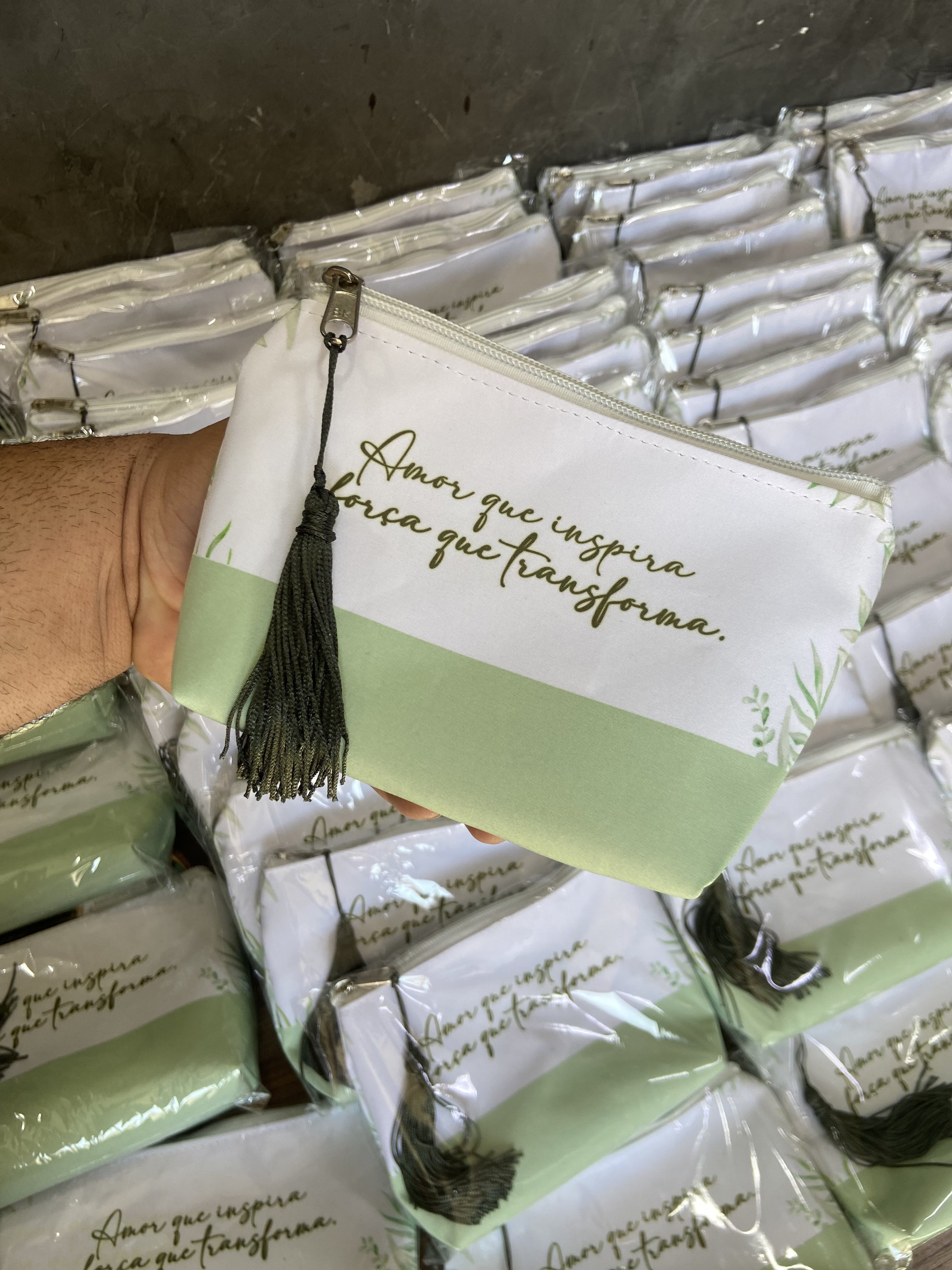 Necessaire Trapézio+Pingente 