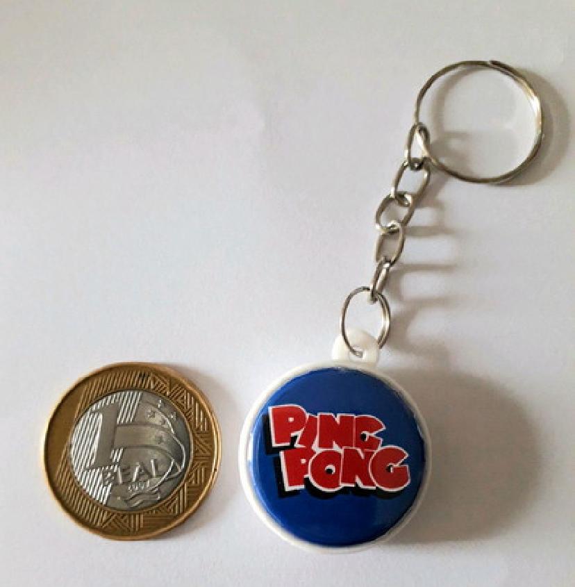 Chaveiro Botton Dupla Face 2,5cm