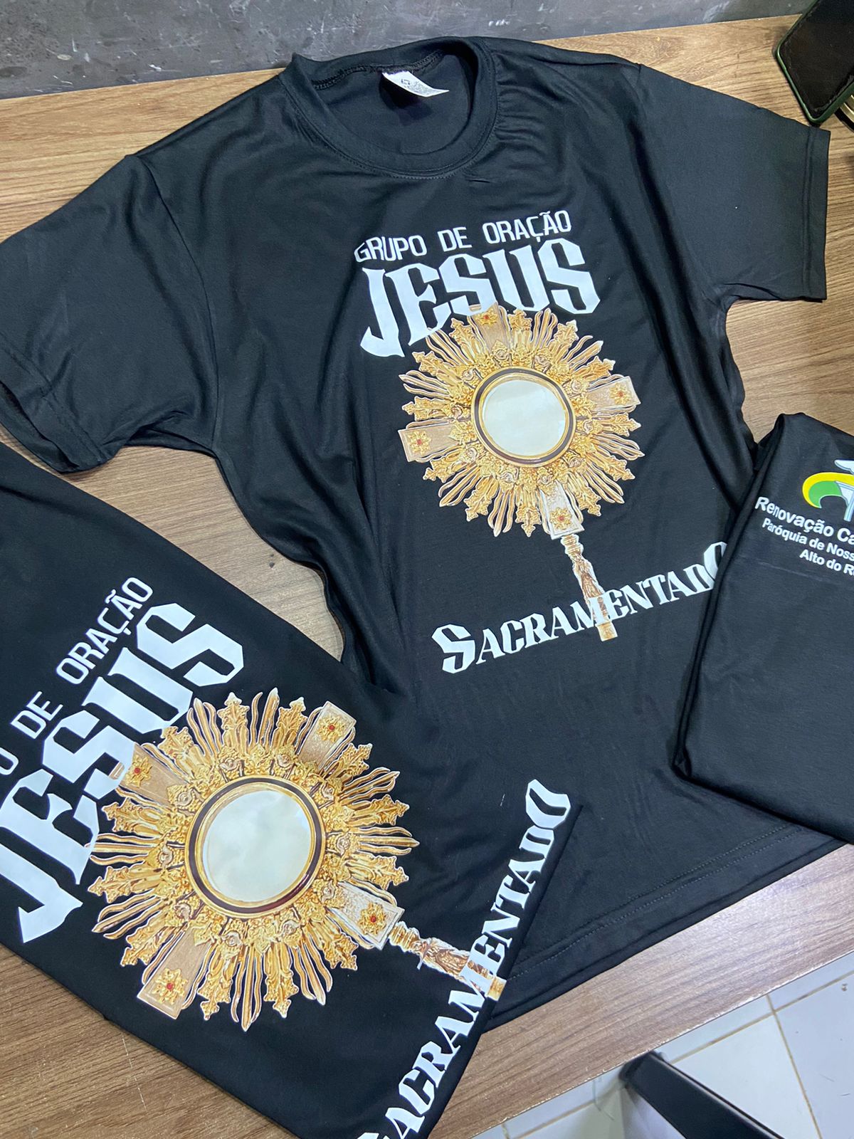 Camisa de Cor Personalizada