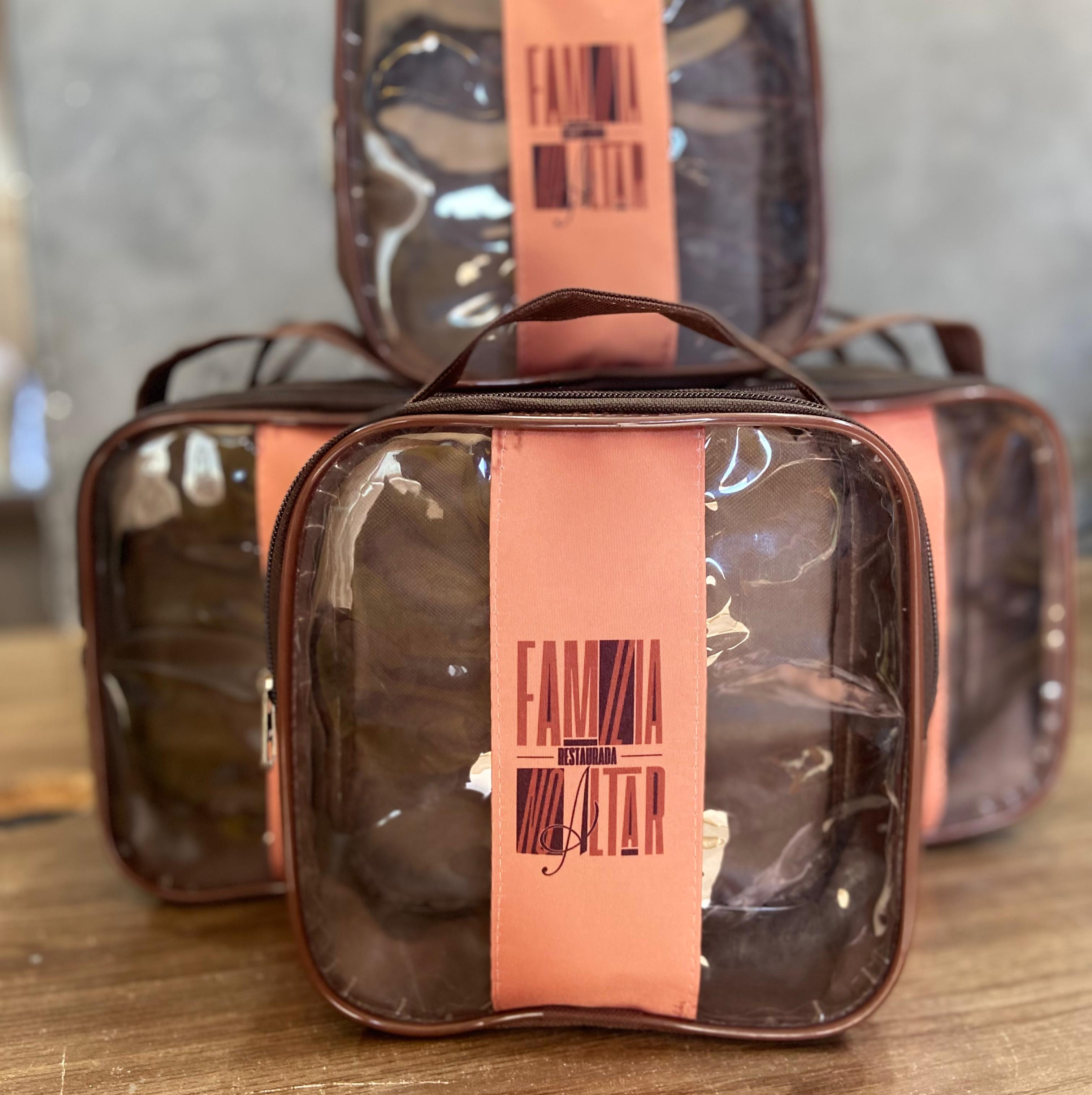 Frasqueira Quadrada Faixa no Meio