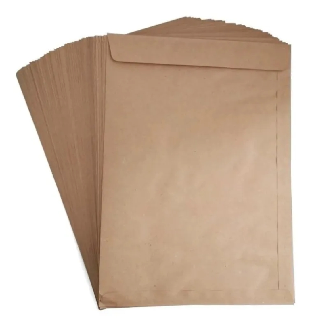 Envelope kraft documentos 