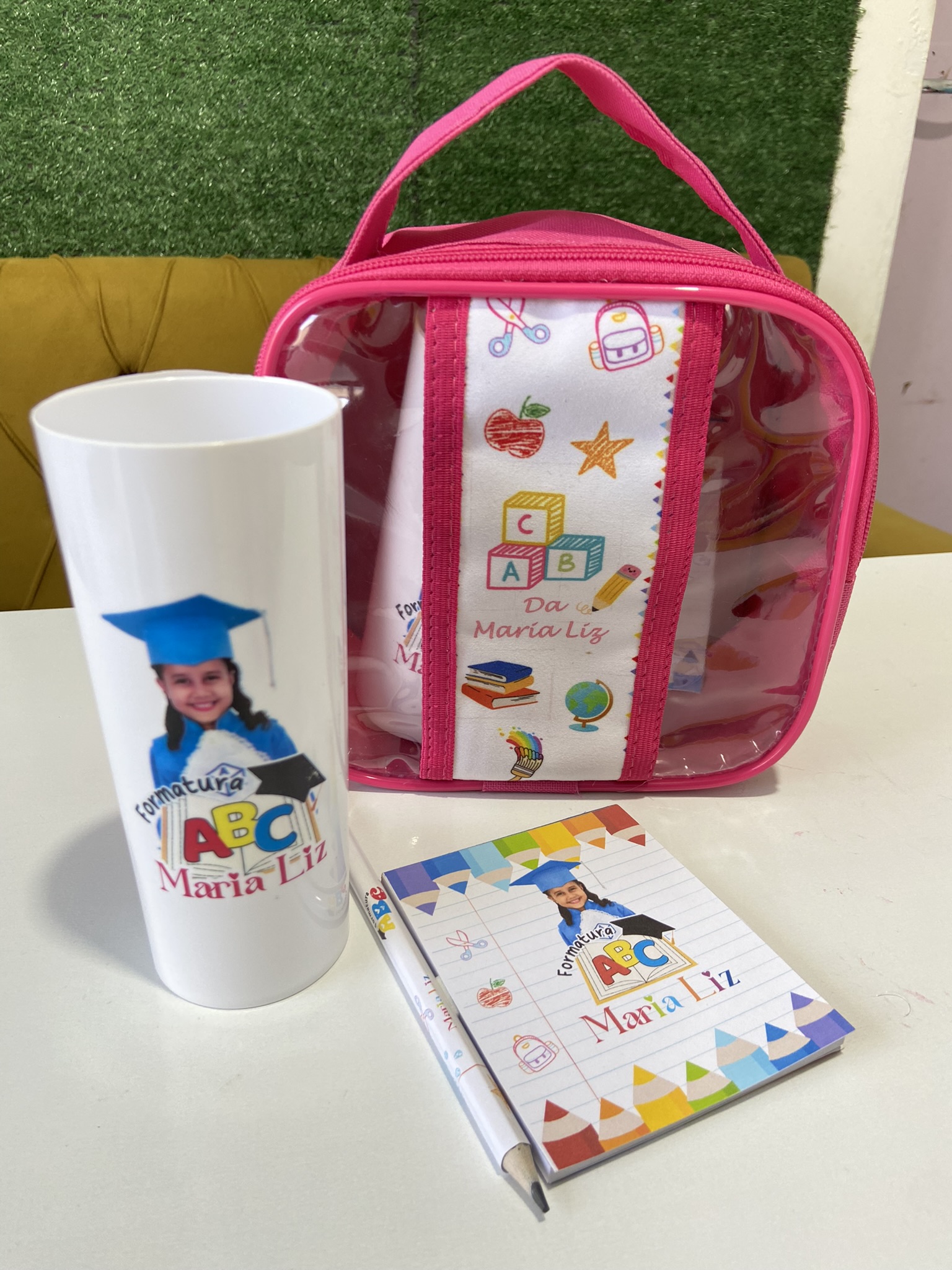 5 Kit Formatura ABC Personalizado