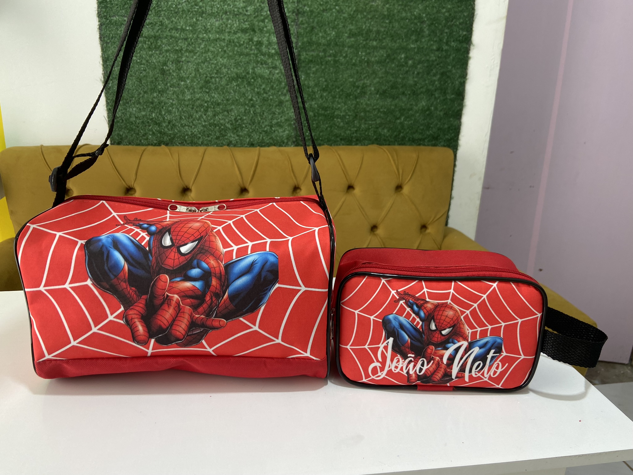 Porta chuteira + Estojo