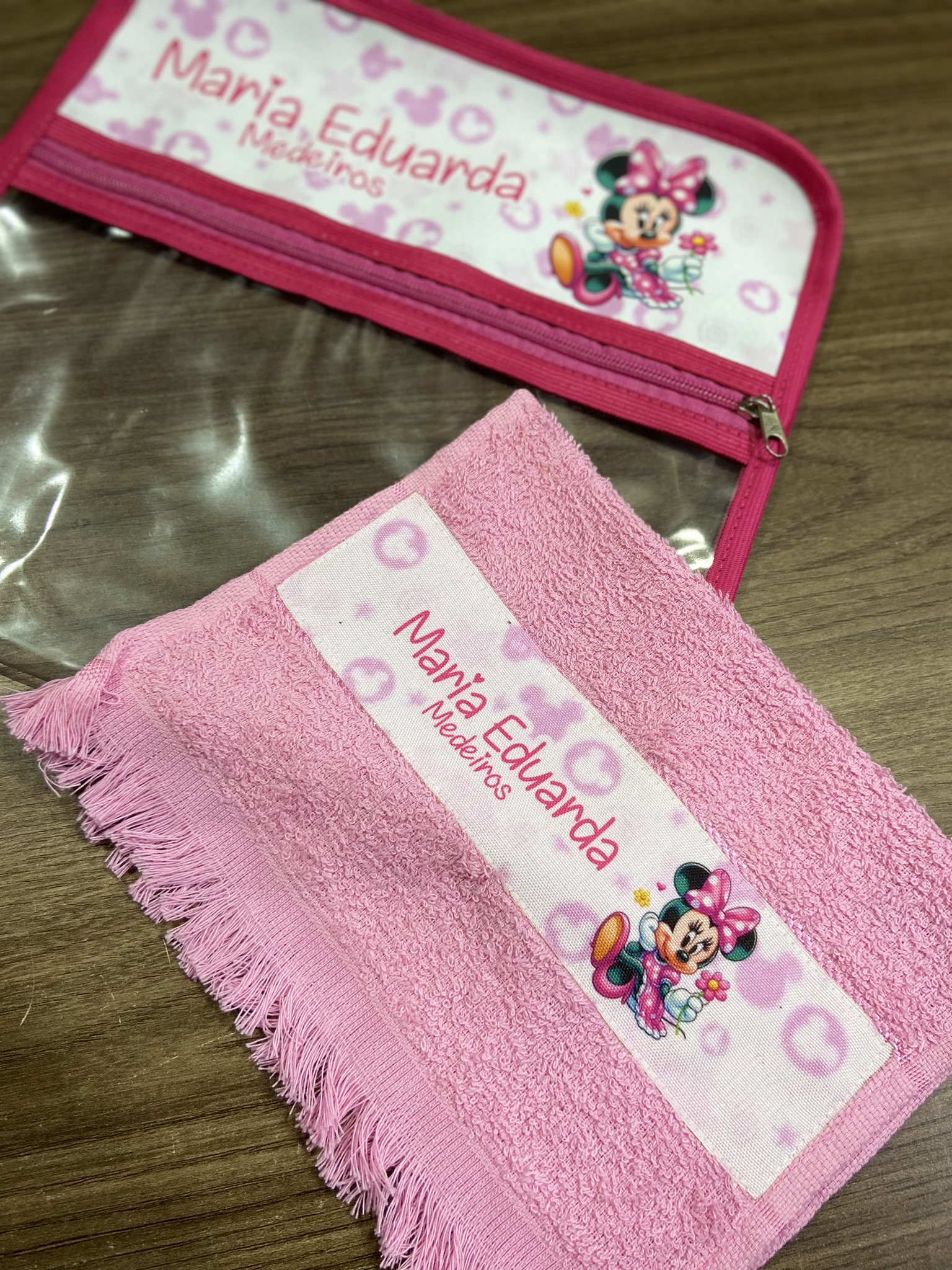 Saquinho Organizador + Toalhinha