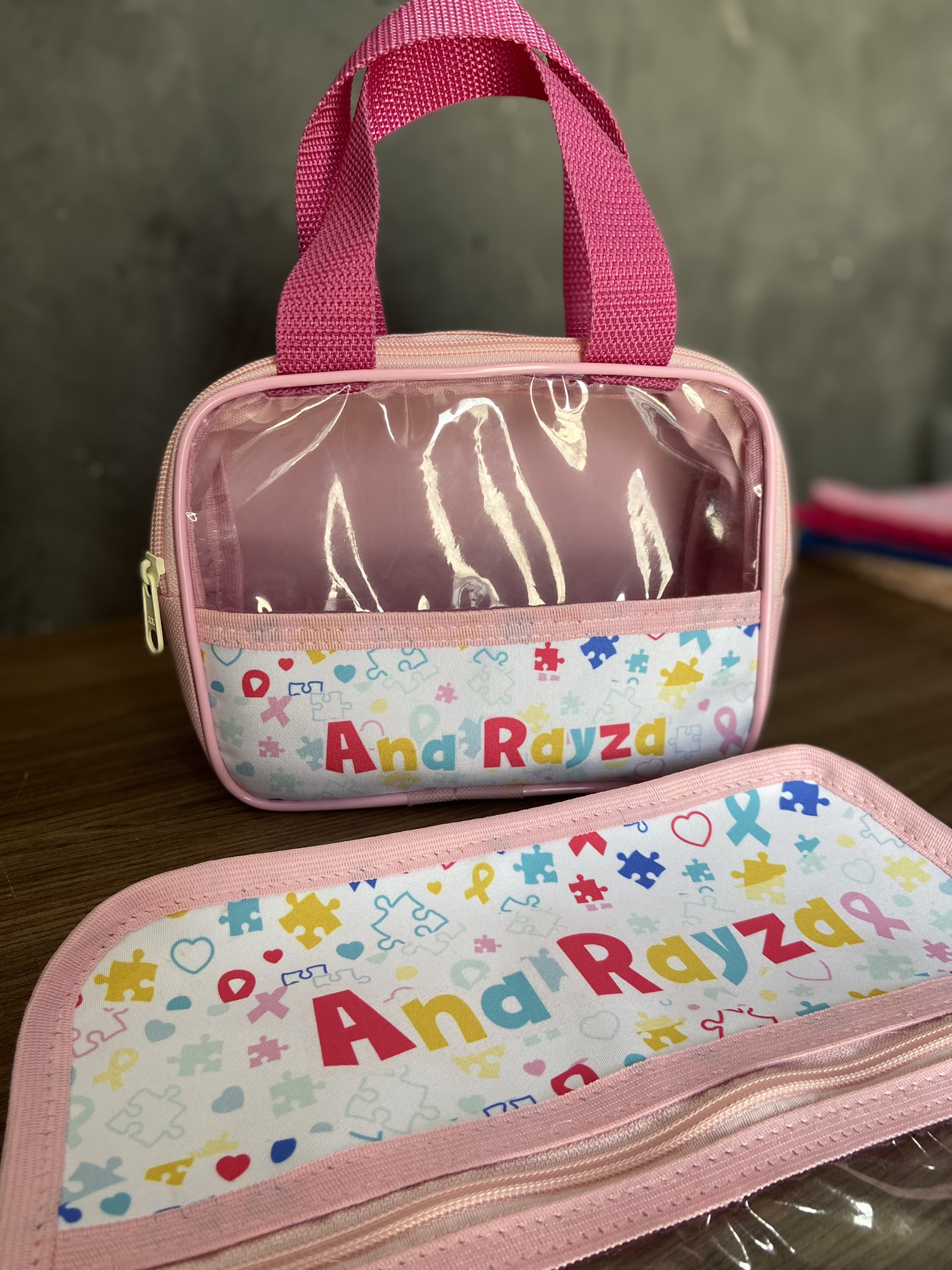 Frasqueira 1 divisória + Saquinho organizador