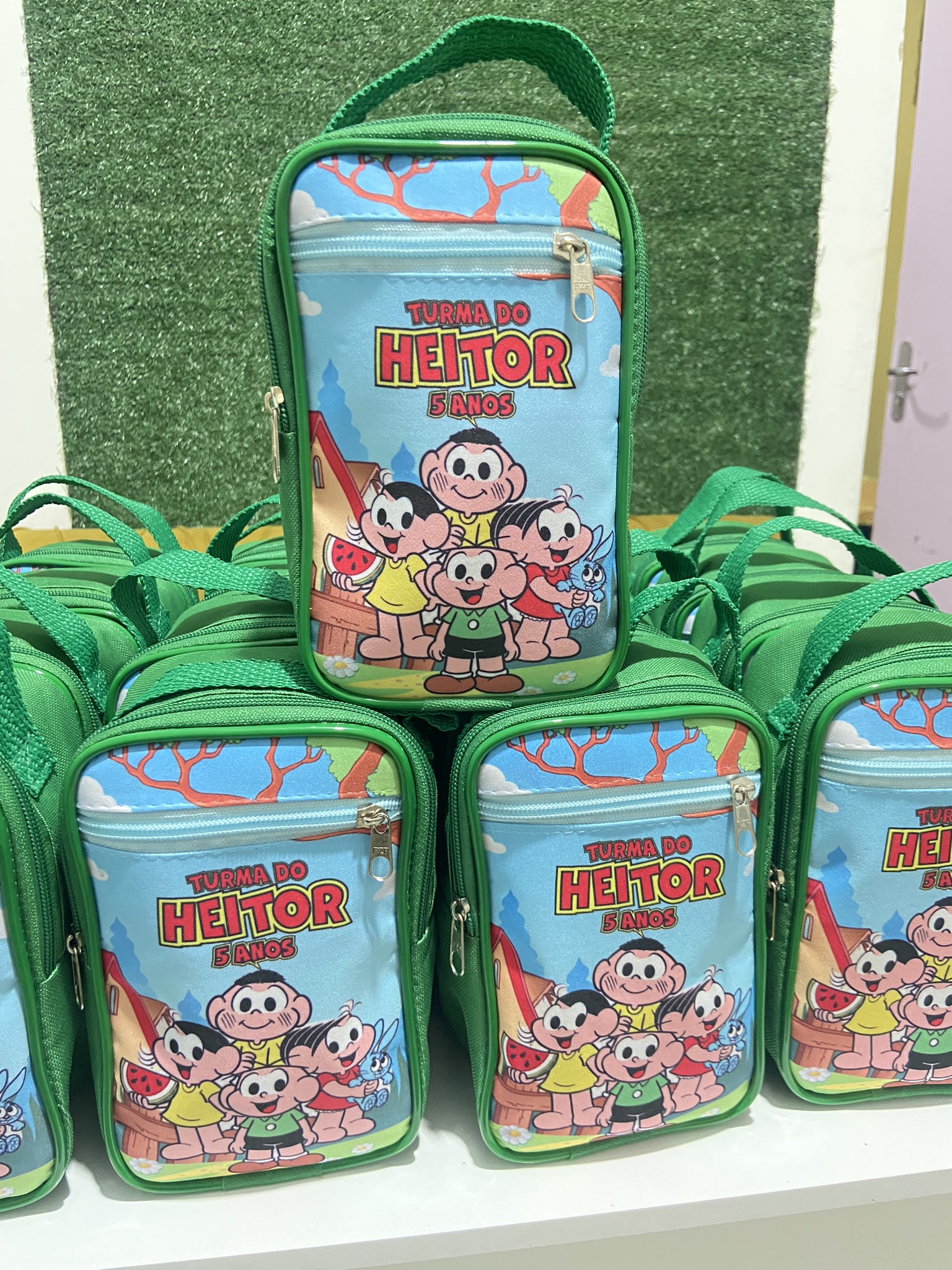 Lancheira Retangular Bolso DUO