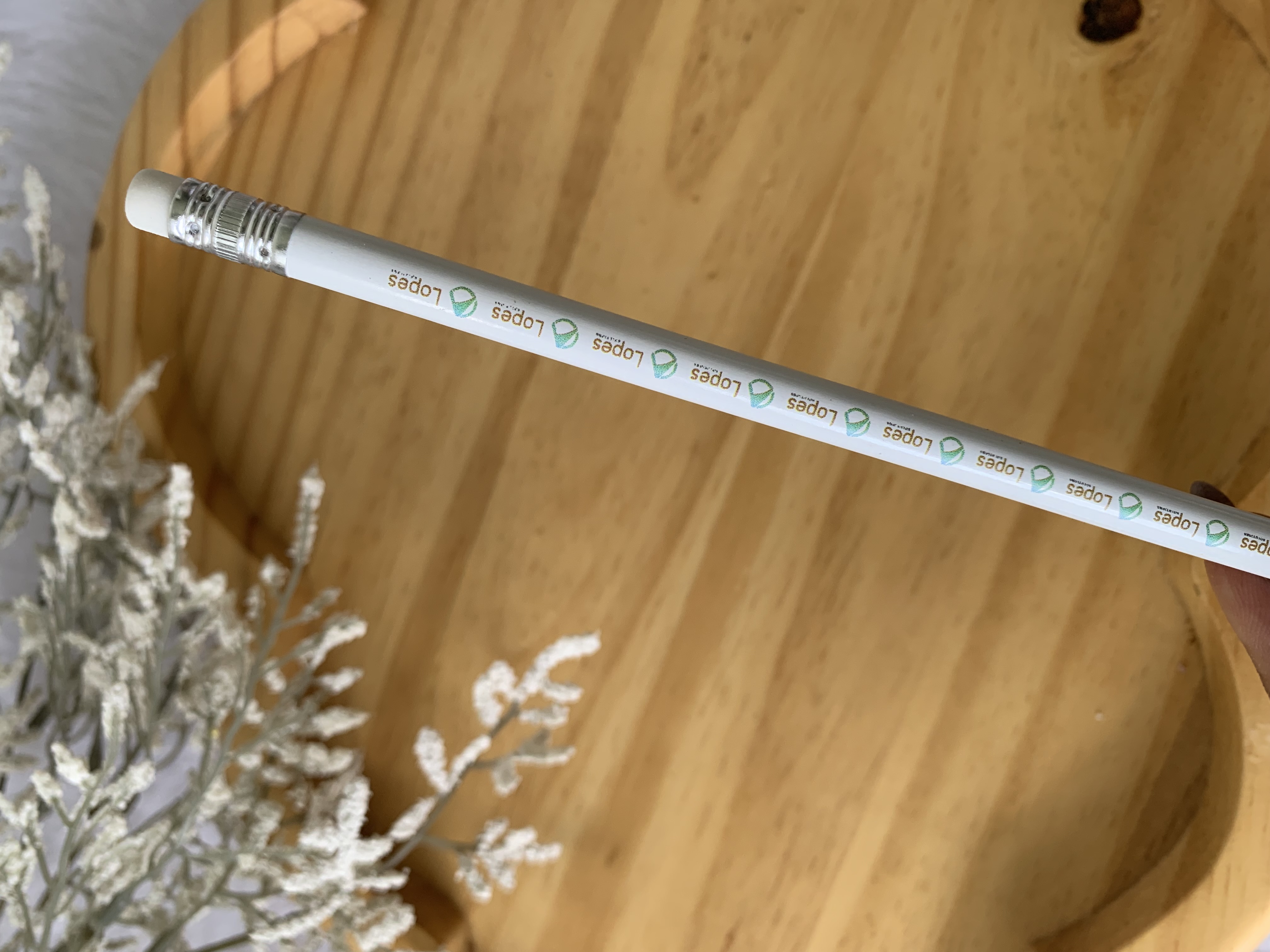 Lápis com Borracha Personalizado
